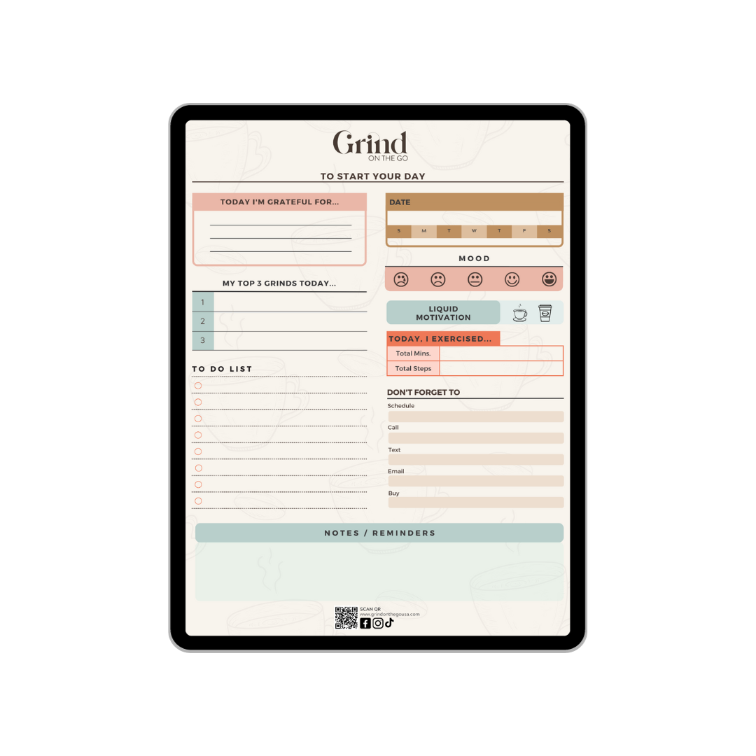 Daily Grind notepad (digital)
